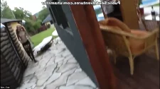 Anal Porno / Bahçede anal yapan bomba sarışın