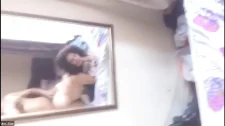Türk Türkçe Porno / Aynada fantazi yapan türkler
