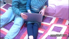 Grup Porno / Beş adam bir beyaz kadın grup porno