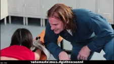 Amatör Porno / Amigo kızı hademe adam soyunma odasında sikiyor