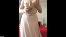 Türk Türkçe Porno / Amatör bakire türbanlı kız şov