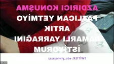 Türk Türkçe Porno / Azgın türbanlı bizlere şov sunuyor