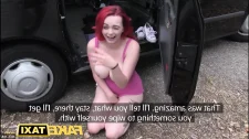 Fake Taxi Pornoları / Kırmızı saçları ile sağlam bir orospu