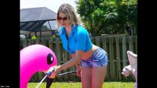 Hd HQ Porno / Sapık kadının bahçede başlayan sakso keyfi