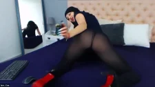 Türk Türkçe Porno / Türbanlı çıtırdan muhteşem seksi twerk dansı