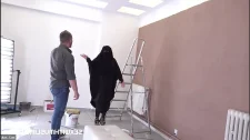Türk Türkçe Porno / Boyacıya para yerine koca amcık, cayla lyons