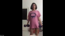 Türk Türkçe Porno / Evde squad yapan burcu, erotik sesli konuşmalı