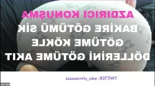 Türk Türkçe Porno / Yüzüstü sikmek gibisi yokmuş be güzelim dedi