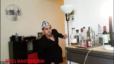 Türk Türkçe Porno / Hacı hocanın uykudaki çaresiz kapalı müridi
