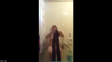Türk Türkçe Porno / İlk defa soyunan türbanlının ödü bokuna karıştı